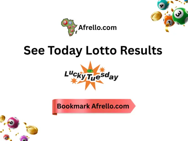 Lucky Tuesday results, Ghana lotto winning numbers for today