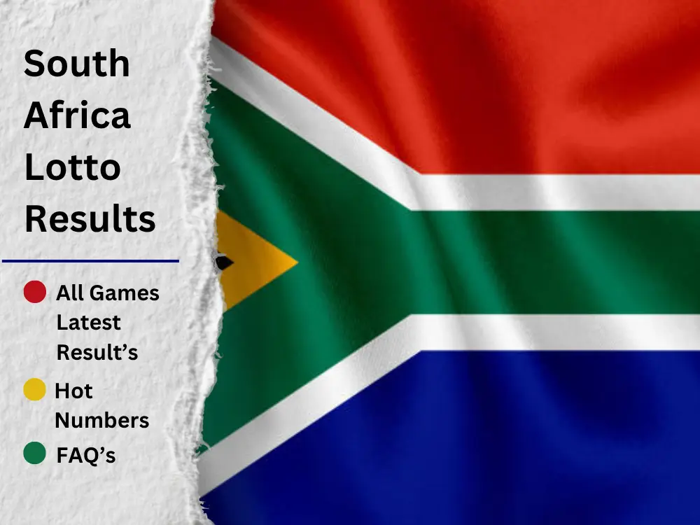 south africa lotto results today, hot and cold numbers
